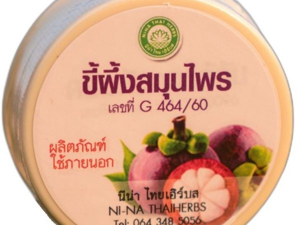 Мангустиновая мазь - воск от грибка и дерматита Nina Thai Herbs 35 мл