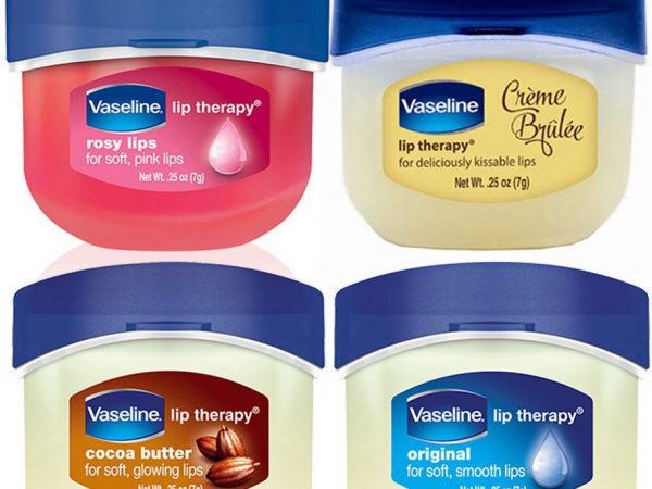 Бальзам для губ Vaseline 4 аромата 7 гр