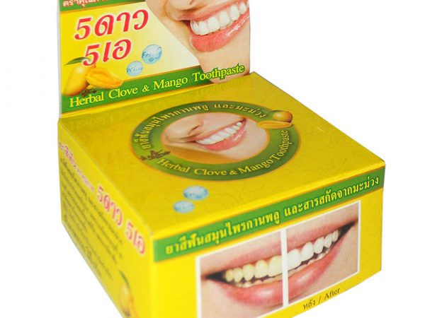 Круглая Зубная паста 5Star с манго 25 гр