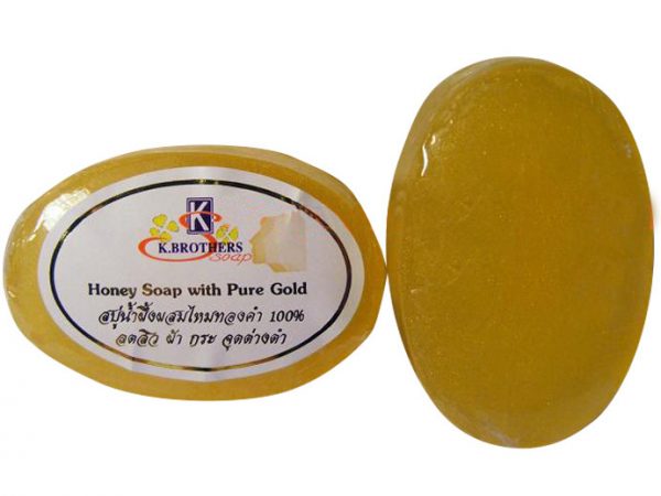 Медовое мыло с золотом K Brothers 30 гр