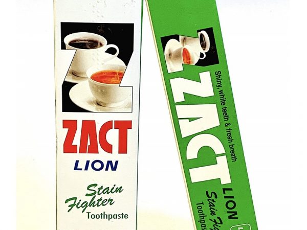 Зубная паста для любителей кофе и чая Zact Lion 160 гр