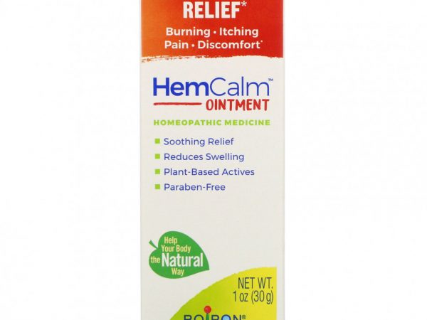 Boiron, HemCalm, мазь для облегчения геморроя, 30 г (1 унция)