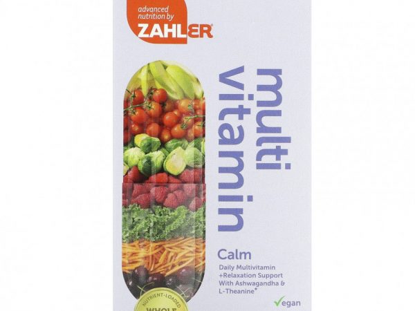 Zahler, Мультивитамины, успокаивающие, 60 капсул