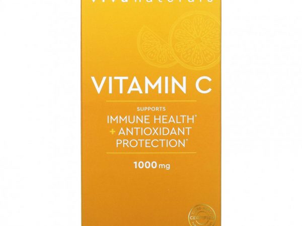 Viva Naturals, Витамин C, 1000 мг, 250 растительных капсул
