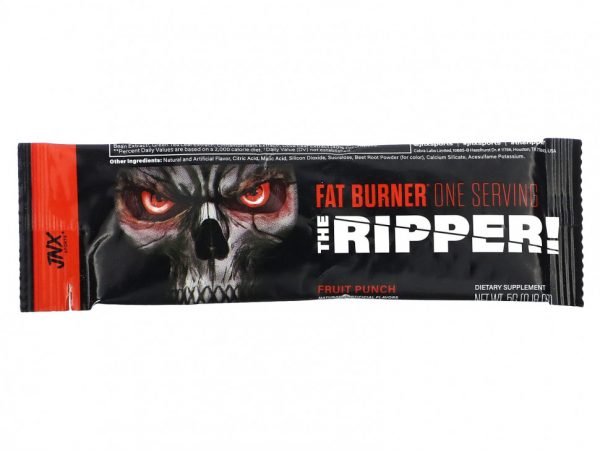 JNX Sports, The Ripper, сжигатель жира, фруктовый пунш, 1 палочка, 5 г (0,18 унции)