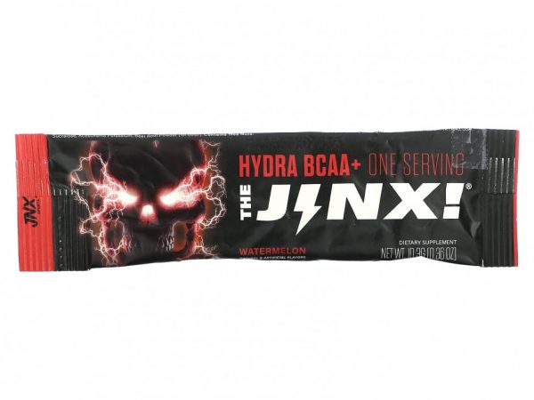 JNX Sports, The Jinx, Hydra BCAA +, арбуз, 1 шт., 10,3 г (0,36 унции)