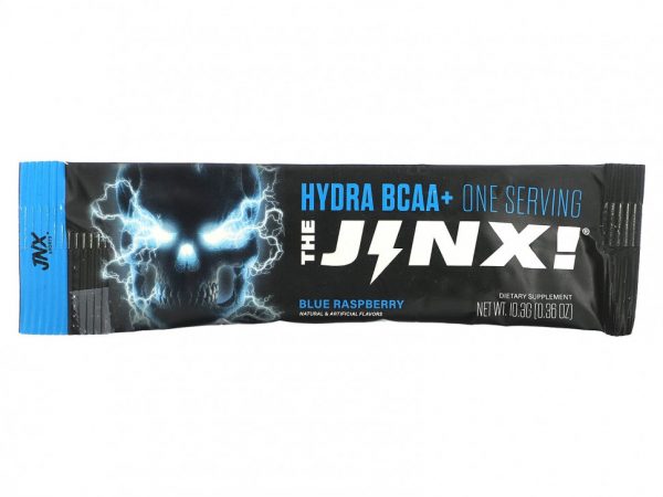JNX Sports, The Jinx, Hydra BCAA +, голубая малина, 1 шт., 10,3 г (0,36 унции)