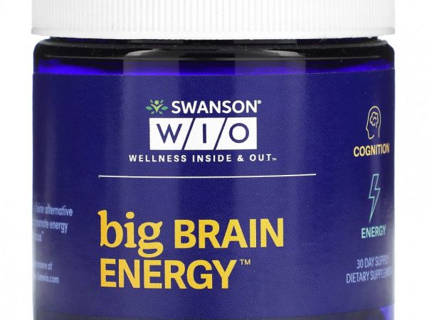 Swanson WIO, Big Brain Energy, 30 капсул