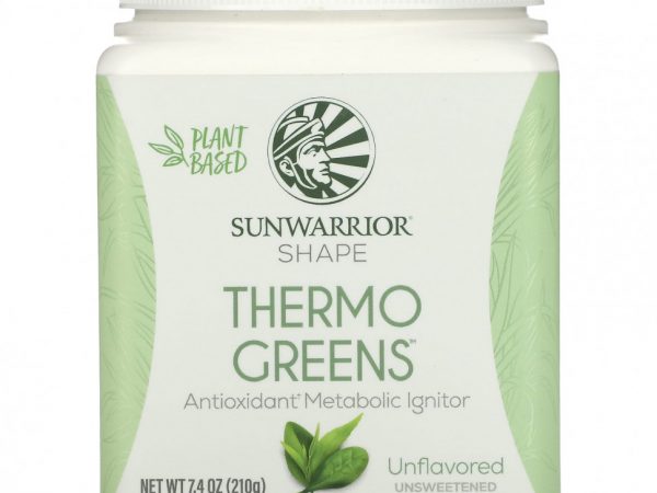Sunwarrior, Shape, термо-зелень, без добавок, 210 г (7,4 унции)