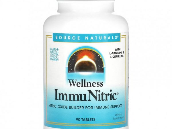 Source Naturals, Wellness ImmuNitric`` 90 таблеток
