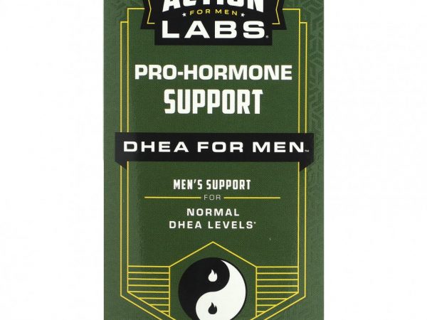 Action Labs, Pro-Hormone Support, ДГЭА для мужчин, 60 растительных капсул