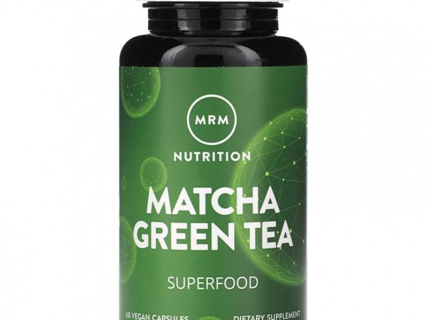MRM Nutrition, Зеленый чай матча, 60 веганских капсул