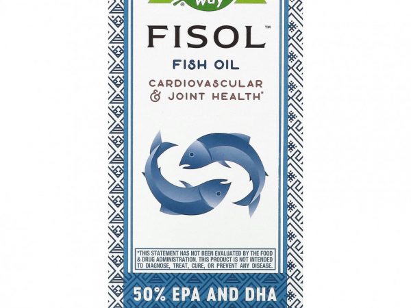 Nature's Way, Fisol, рыбий жир, 180 мягких таблеток
