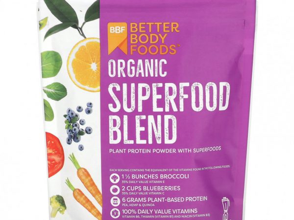 BetterBody Foods, Органическая смесь суперфудов, 360 г (12,7 унции)