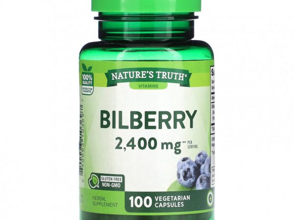 Nature's Truth, Черника, 1200 мг, 100 вегетарианских капсул