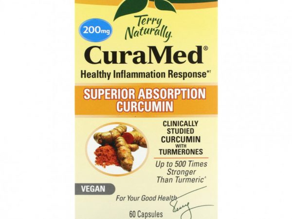 Terry Naturally, CuraMed, 200 мг, 60 капсул