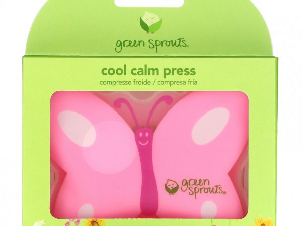 Green Sprouts, Cool Calm Press, розовый, 1 шт.