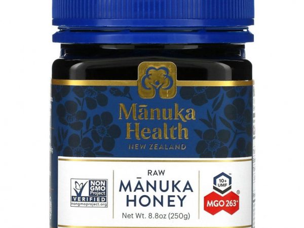 Manuka Health, Мед манука, MGO 250+, 250 г (8,8 унции)