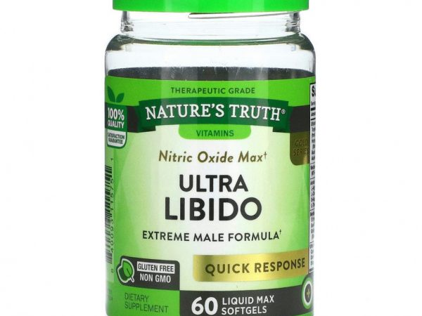 Nature's Truth, Ultra Libido, 60 мягких таблеток Liquid Max