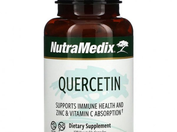 NutraMedix, Кверцетин, 120 растительных капсул