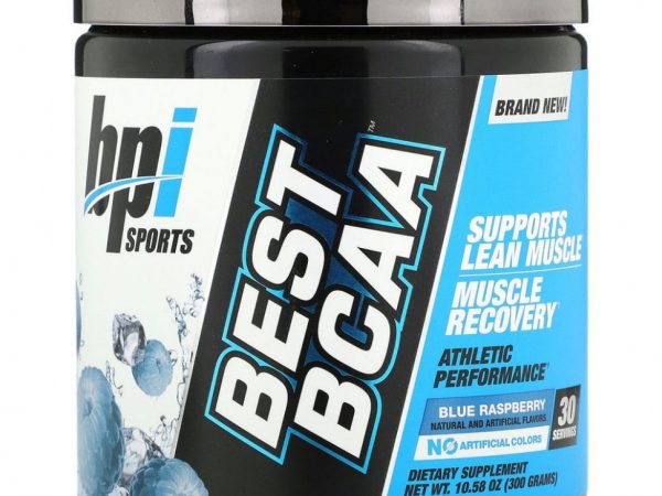 BPI Sports, Best BCAA, голубая малина, 300 г (10,58 унций)
