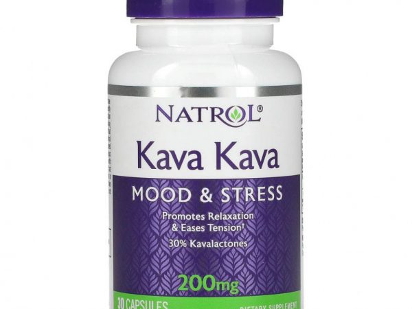 Natrol, Кава-кава, 200 мг, 30 капсул