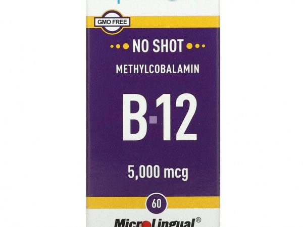 Superior Source, метилкобаламин B12, 5000 мкг, 60 быстрорастворимых таблеток MicroLingual