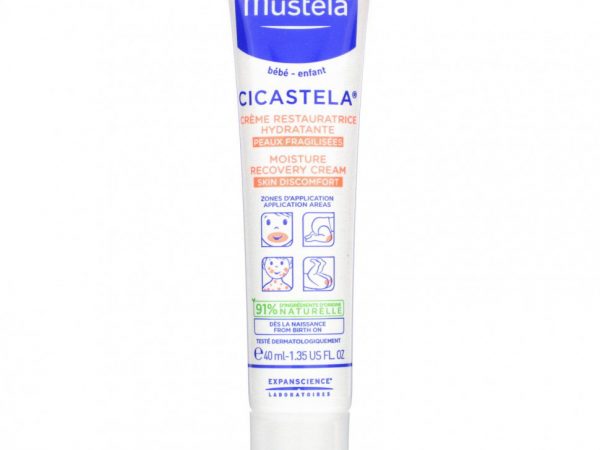 Mustela, Увлажняющий восстанавливающий крем Cicastela, 40 мл (1,35 жидк. Унции)