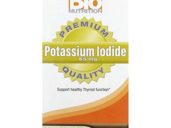 Bio Nutrition, Йодид калия, 65 мг, 60 таблеток