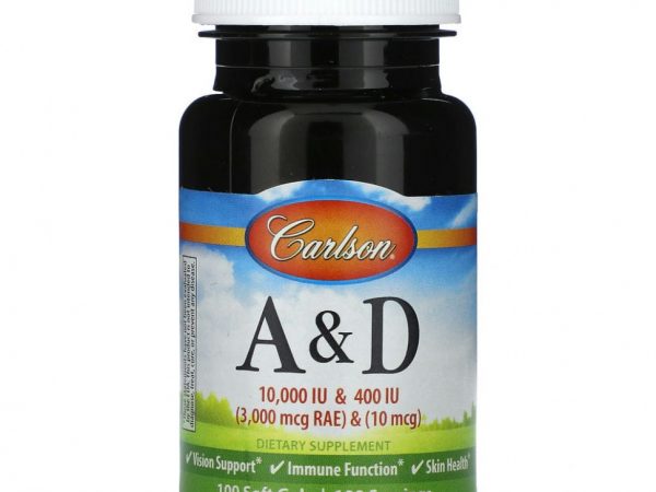 Carlson, A&D, 100 мягких таблеток
