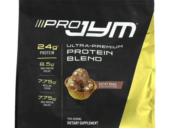 JYM Supplement Science, Pro JYM, протеиновая смесь ультрапремиального качества, Rocky Road, 1,9 кг (4,3 фунта)