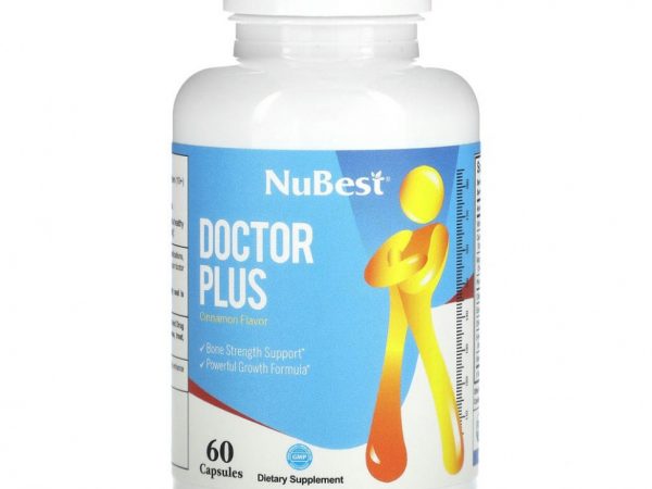 NuBest, Doctor Plus, корица, 60 капсул