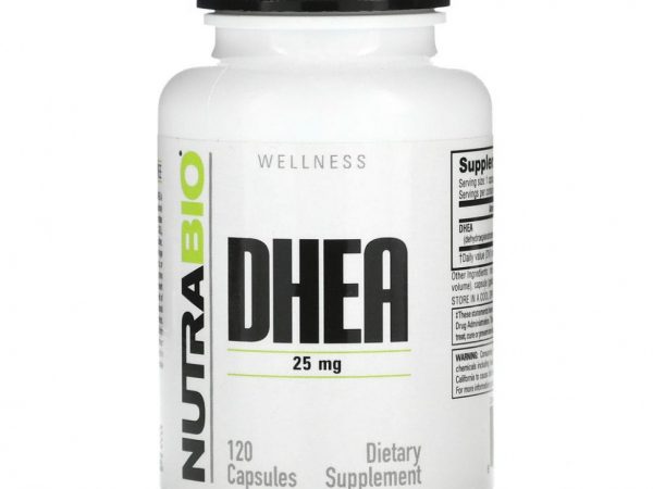 Nutrabio Labs, ДГЭА, 25 мг, 120 капсул