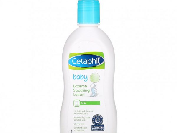 Cetaphil, Baby, Успокаивающий лосьон от экземы, 10 жидких унций (296 мл)