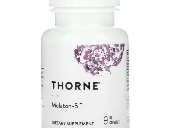 Thorne Research, Мелатон-5, 60 капсул