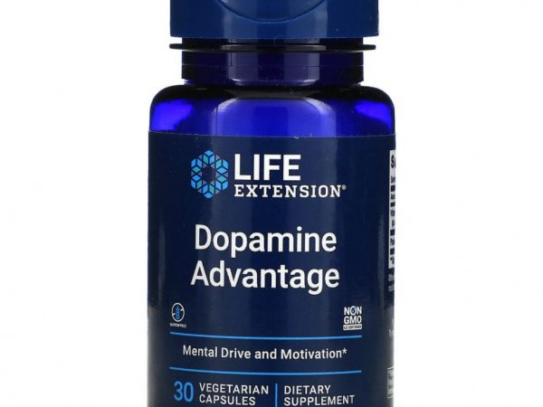 Life Extension, Dopamine Advantage, 30 вегетарианских капсул