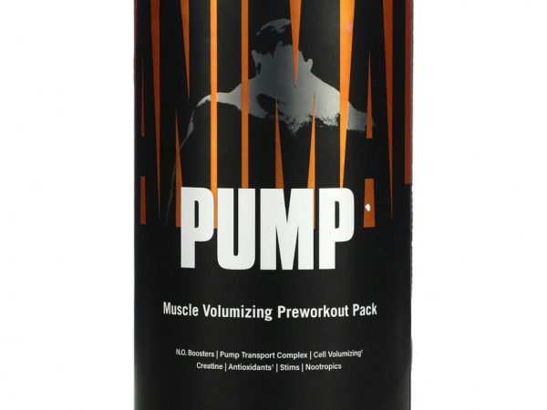 Universal Nutrition, Animal Pump, предтренировочный комплекс для увеличения объема мышц, 30 упаковок
