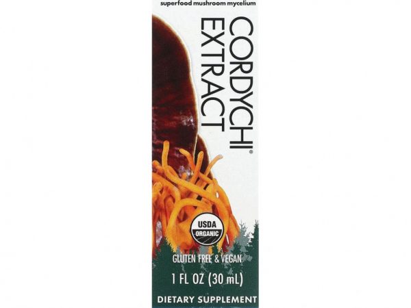 Fungi Perfecti Host Defense, Mushrooms, органический экстракт кордычи, 30 мл (1 жидк. Унция)