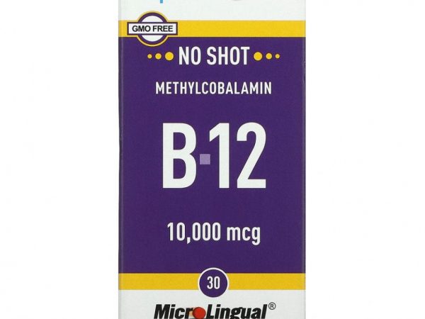 Superior Source, метилкобаламин B12, 10 000 мкг, 30 быстрорастворимых таблеток MicroLingual