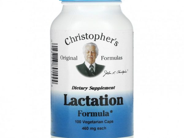 Christopher's Original Formulas, средство для лактации, 415 мг, 100 растительных капсул