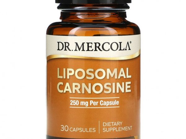 Dr. Mercola, Липосомальный карнозин, 250 мг, 30 капсул