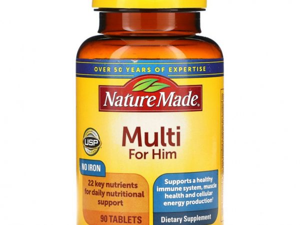 Nature Made, Multi for Him, 90 таблеток