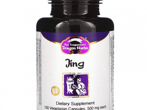 Dragon Herbs, Jing, 500 мг, 100 растительных капсул