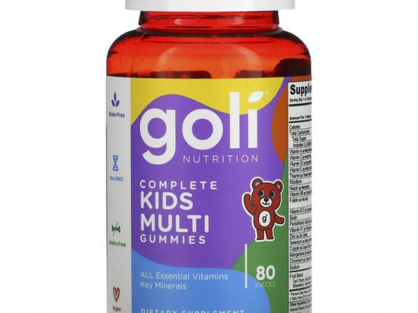 Goli Nutrition, Complete Kids Multi, 80 Pieces