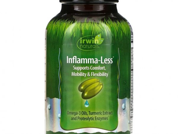 Irwin Naturals, Inflamma-Less, 80 гелевых капсул