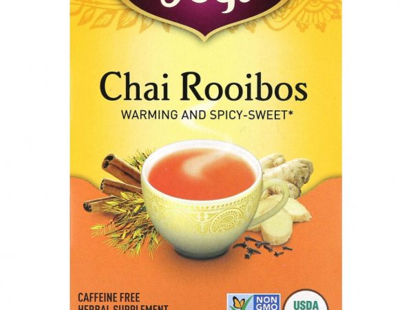 Yogi Tea, чай ройбуш, без кофеина, 16 чайных пакетиков, 36 г (1,27 унции)