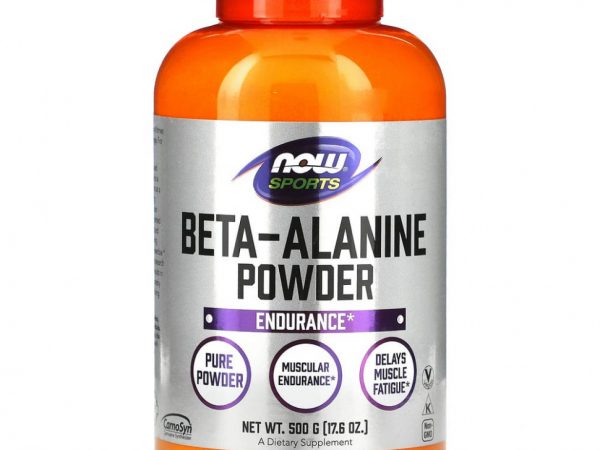 NOW Foods, Sports, бета-аланин, чистый порошок, 500 г (17,6 унций)