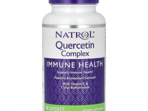 Natrol, комплекс с кверцетином, 50 капсул