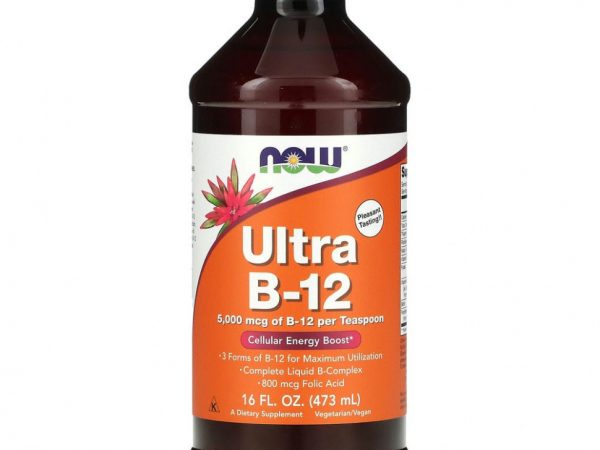 NOW Foods, Ultra B-12, 16 жидких унций (473 мл)