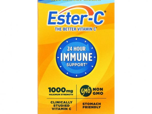 Nature's Bounty, Ester-C, максимальная сила, 1000 мг, 120 вегетарианских таблеток, покрытых оболочкой